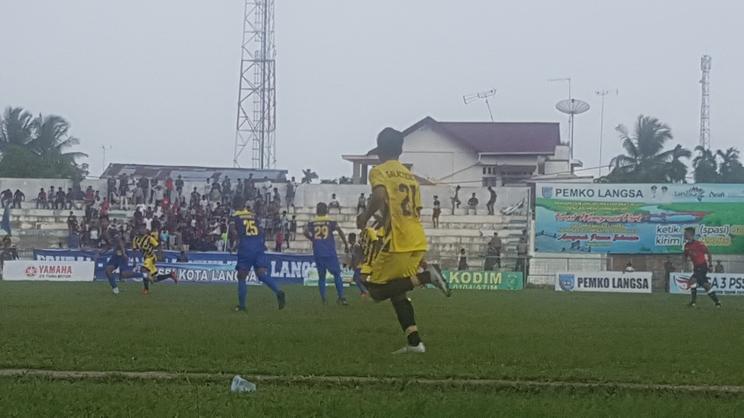 Babak Pertama, Galacticos Peusangan Raya Memimpin Laga, Bertemu PSBL Langsa