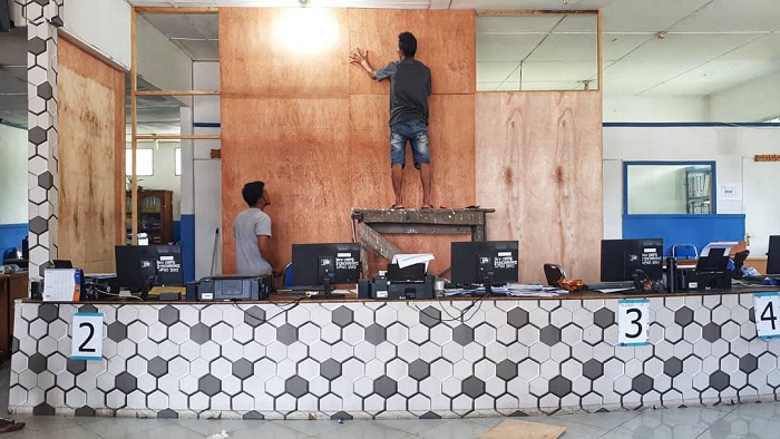 Demi Kenyamanan Pelayanan Bagi Masyarakat, Disdukcapil Aceh Tengah Ubah Tampilan Kantor