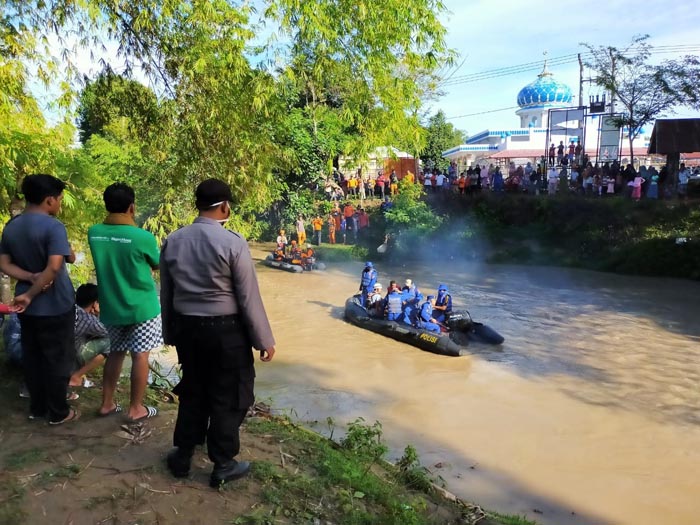 Setelah Hari Keempat, Pencarian Bocah 2,5 Tahun Hilang di Pidie Dihentikan, Tim Bertemu Keluarga