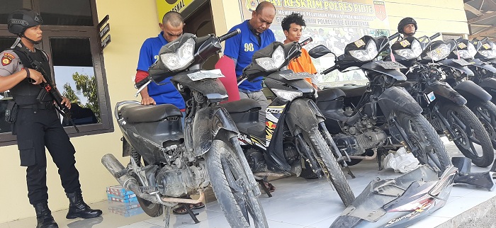 Nekad, Komplotan Maling Ini Gondol Dua Unit Sepeda Motor Sekaligus Saat Pemilik Shalat