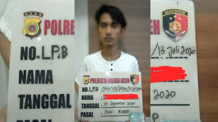 Kartu ATM Tertinggal, Uang Rp 10 Juta Lenyap, Pelaku Diringkus Personel Jatanras Polresta Banda Aceh