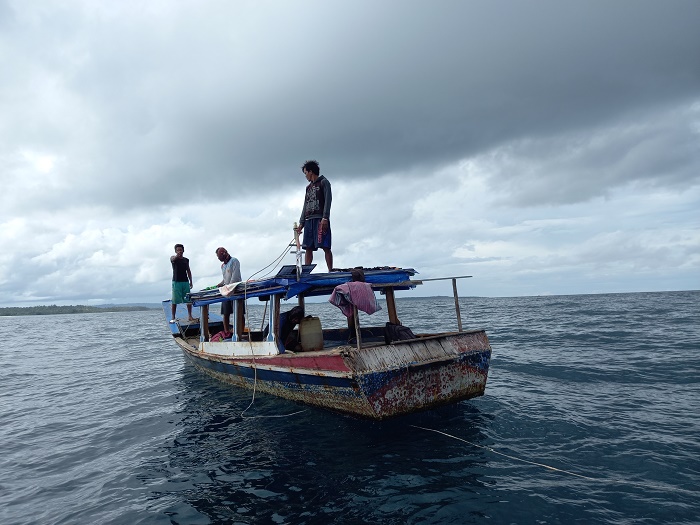 Patah As Mesin Perahu dan Terseret Arus, Empat Nelayan Simeulue Berhasil Diselamatkan di Tengah Laut
