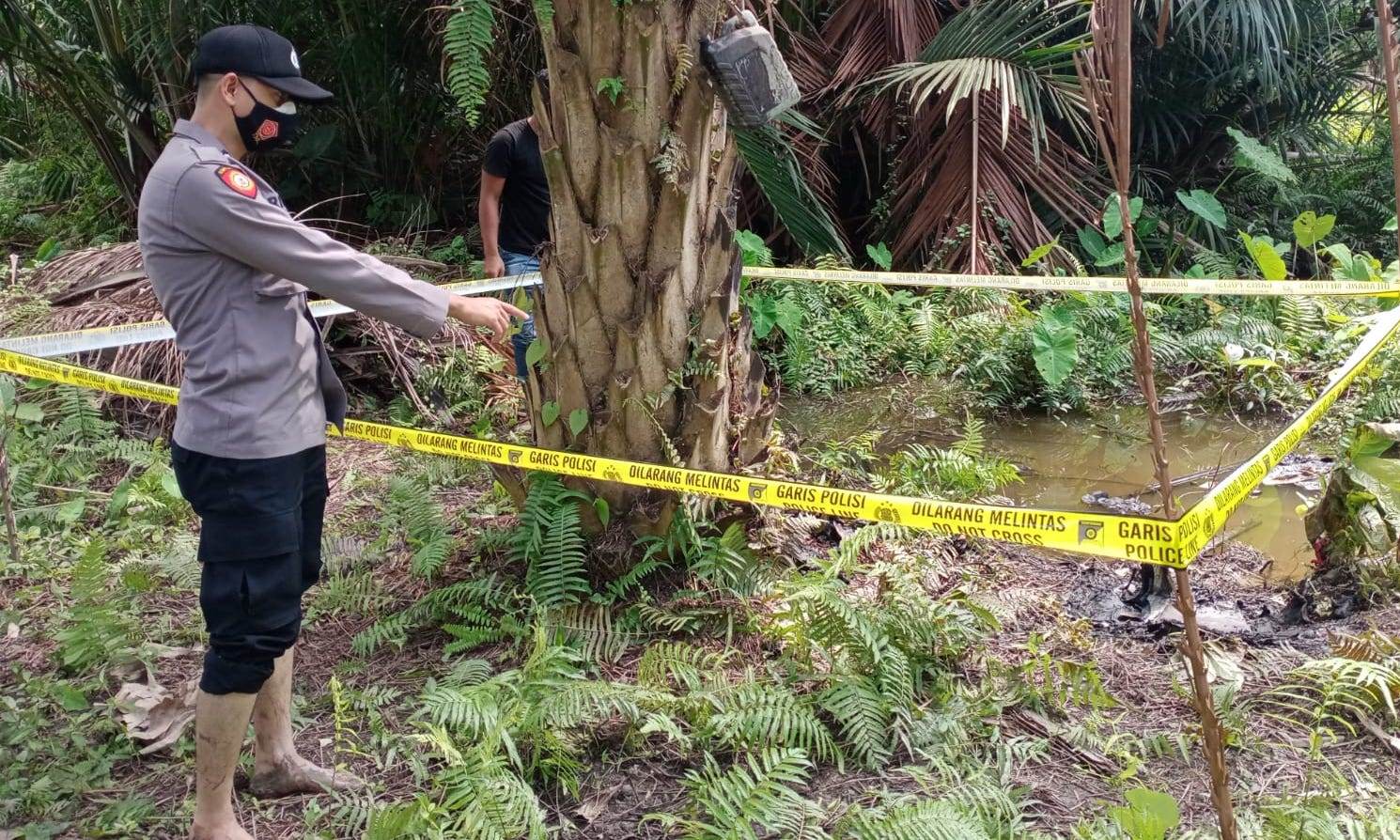 Polisi Dalami Kasus Seorang Pria di Aceh Utara yang Ditemukan Istrinya Terbakar di Kebun Sawit
