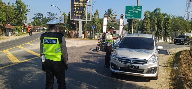 Hindari Razia, Pengemudi Mobil di Kualasimpang Ternyata Membawa Narkoba