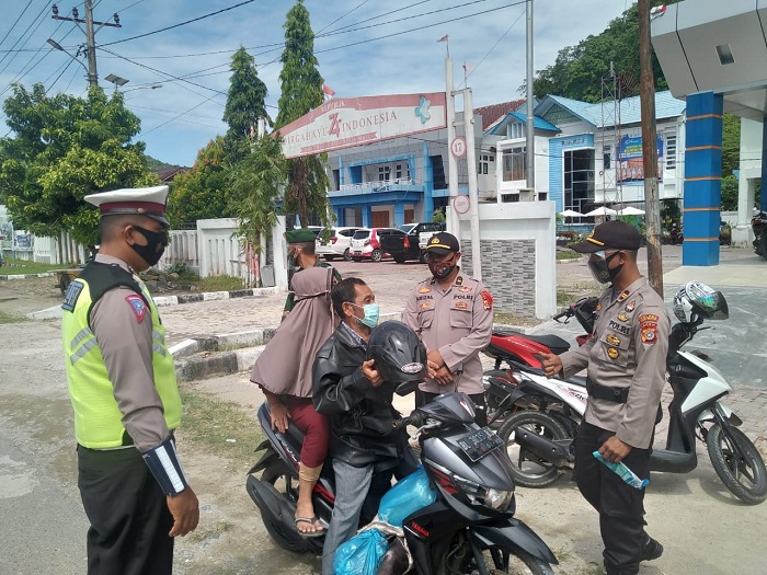 Operasi Lilin Selawah 2020 di Aceh Selatan Diisi dengan Aksi Bagi-bagi Masker, Ini Lokasinya
