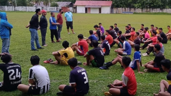 Askab PSSI Aceh Barat Jaring 40 calon Pemain Pra PORA