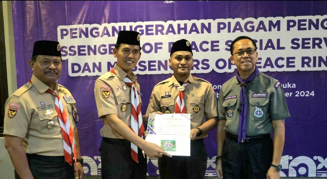 Pramuka Asal Aceh Terima Anugerah Messengers Of Peace