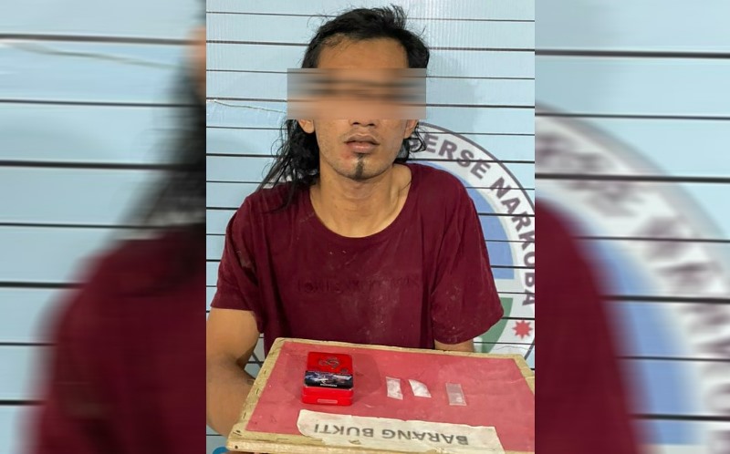 Sempat Bergumul dengan Polisi, Kaki Pria Berambut Gondrong Didor, 5 Kawan Pelaku Coba Lempar Petugas