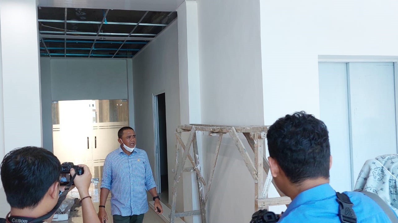 Proyek Ruang Rawat Inap Tahun 2021 tak Tuntas, Kontrak Telah Berakhir, Rekanan Masih Kerjakan