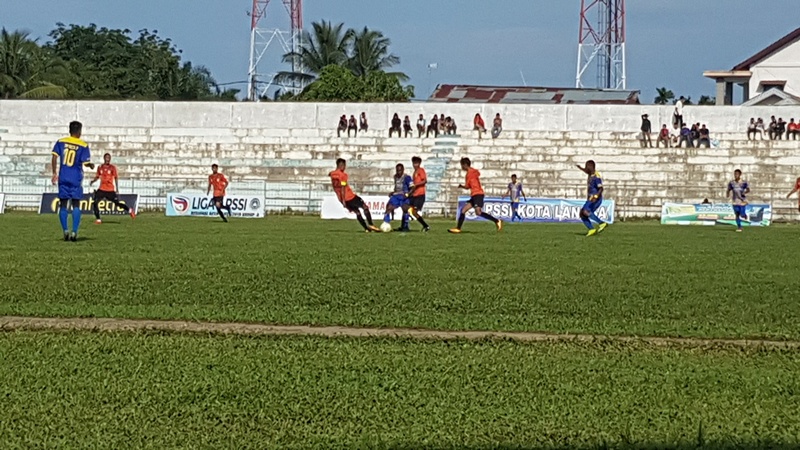 Babak 6 Besar Liga 3 PSSI Aceh, PSBL Langsa Unggul Sementara 1-0 Atas PSLS Lhokseumawe