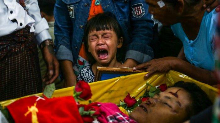 Tujuh Mayat Warga Sipil Termasuk Dua Anak-anak Ditemukan Usai Serangan Helikopter Militer Myanmar