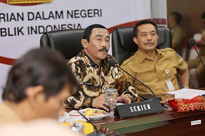 Rapat dengan Pemerintah Aceh, Sekjen Kemendagri Perintahkan Percepat IPDN Regional Aceh
