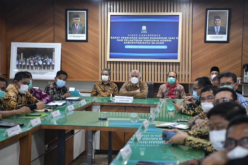 Safari Ramadhan 1442 Hijriah oleh Pemerintah Aceh Bertema Gerakan BEREH dan Gesid, Begini Maksudnya