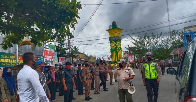 3 Warga di Aceh Singkil tak Pakai Masker Didenda Masing-masing Rp 50 Ribu, Terjaring Razia Gabungan
