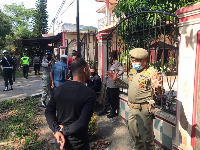 Tingkatkan Pendisiplinan Protkes, Satgas Yustisi Jaring 12 Pelanggar dalam Razia di Pango Raya