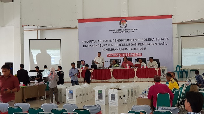 Hasil Pleno KIP - Caleg DPR RI dari PBB Raih Suara Terbanyak di Simeulue