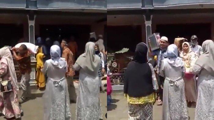 Share Loc Kurang Tepat, Rombongan Seserahan Nyasar ke Rumah Orang Lain, Videonya Viral