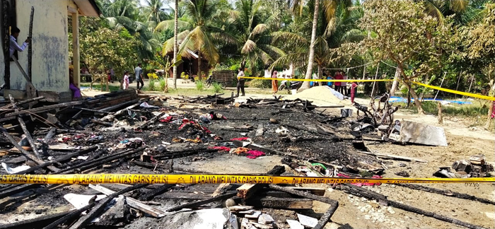 Rumah Mak Nawiyah di Aceh Timur Terbakar, Begini Kronologisnya