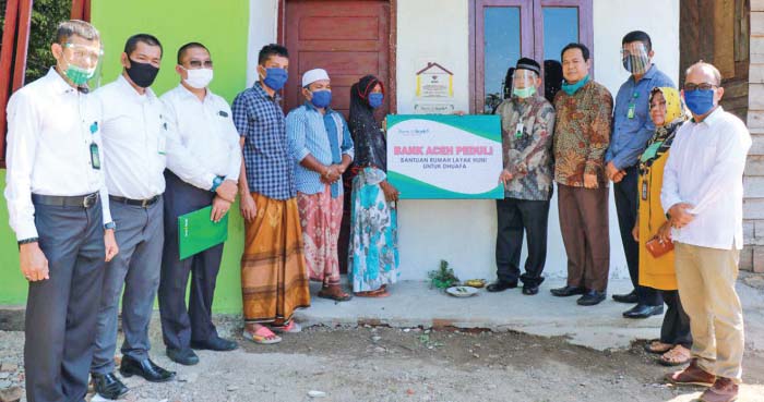 Rumah Layak Huni dari Program Bank Aceh Peduli untuk Janda Korban Konfik