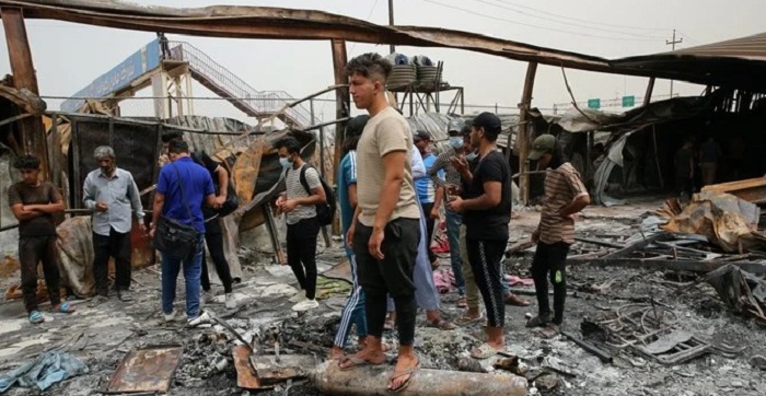 Kebakaran Rumah Sakit Irak Sudah Seperti Neraka, Dokter Kewalahan, Varian Delta Mulai Menyerang