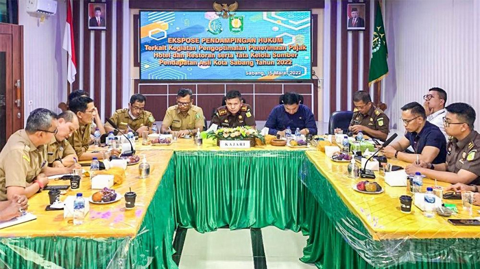 PAD Hasil Pajak Hotel dan Restoran di Sabang Akan Segera Dibenahi