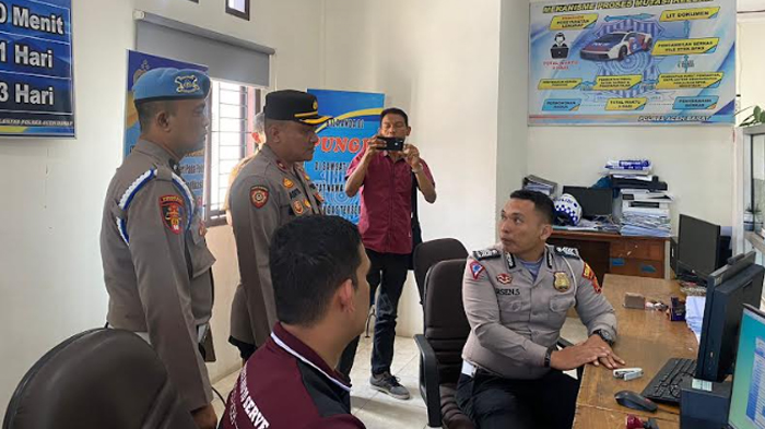 Pastikan tak Ada Pelanggaran, Satgas Saber Pungli Sidak Samsat dan Satpas SIM Aceh Barat