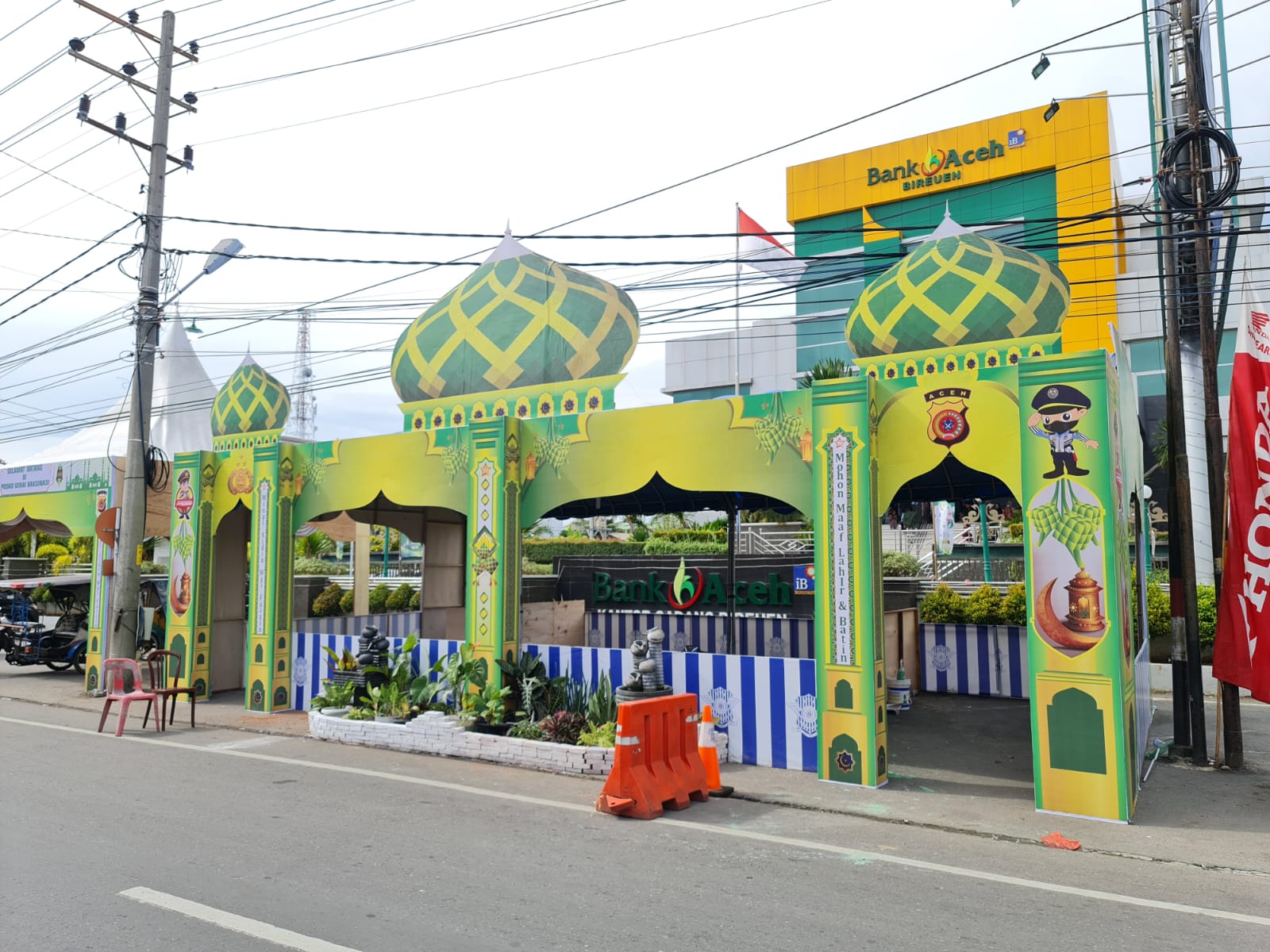 Polda Aceh dan Jajaran Mulai Persiapkan Pos Pengamanan Operasi Ketupat Seulawah 2022