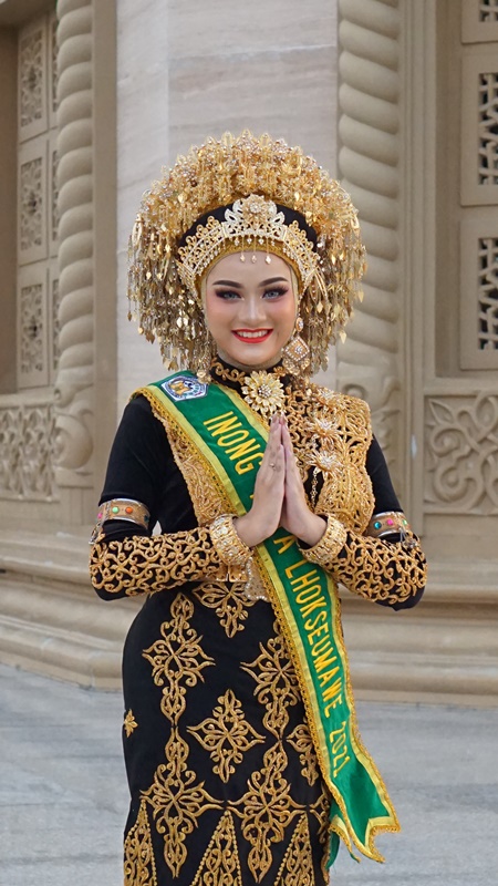 Salwa Ditetapkan Sebagai Inong Aceh 2021, Intip Profilnya