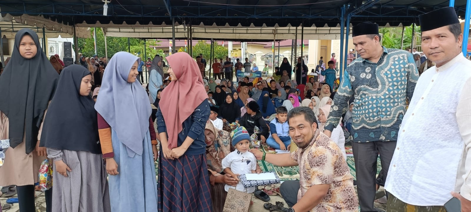 Khanduri Maulid Akbar, Kecamatan Sukamakmur Santuni 223 Anak Yatim
