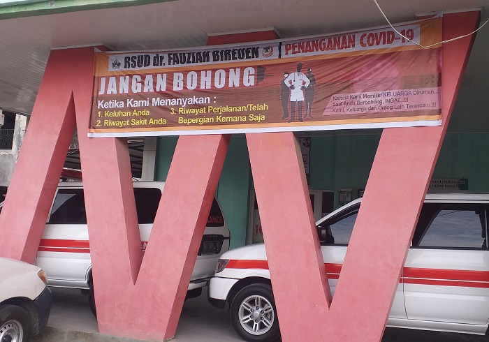 Pasien yang Berobat ke RSUD Bireuen Diminta Jangan Bohong, Ini Tujuannya