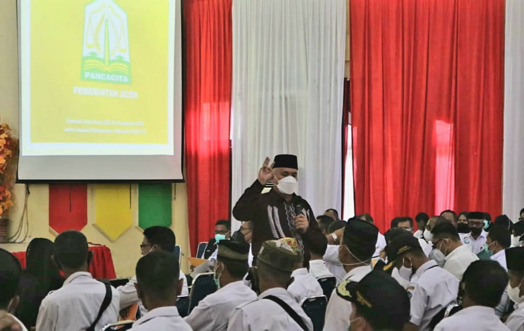 Sekda Aceh Apresiasi Aceh Selatan Untuk Dana Desa dan Vaksinasi
