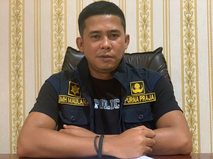 Pedagang Waduk Lhokseumawe Gelar Aksi Protes, Sapol PP Tegaskan Tetap Lakukan Pembongkaran