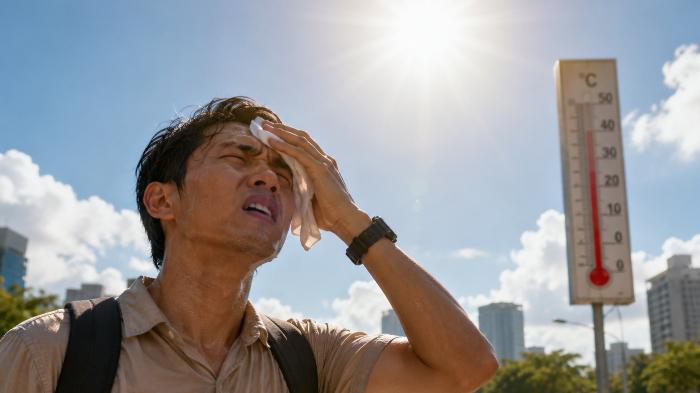 Langsa Cukup Terik Siang Ini, Suhu Capai 33 Derajat Celcius - Serambinews.com