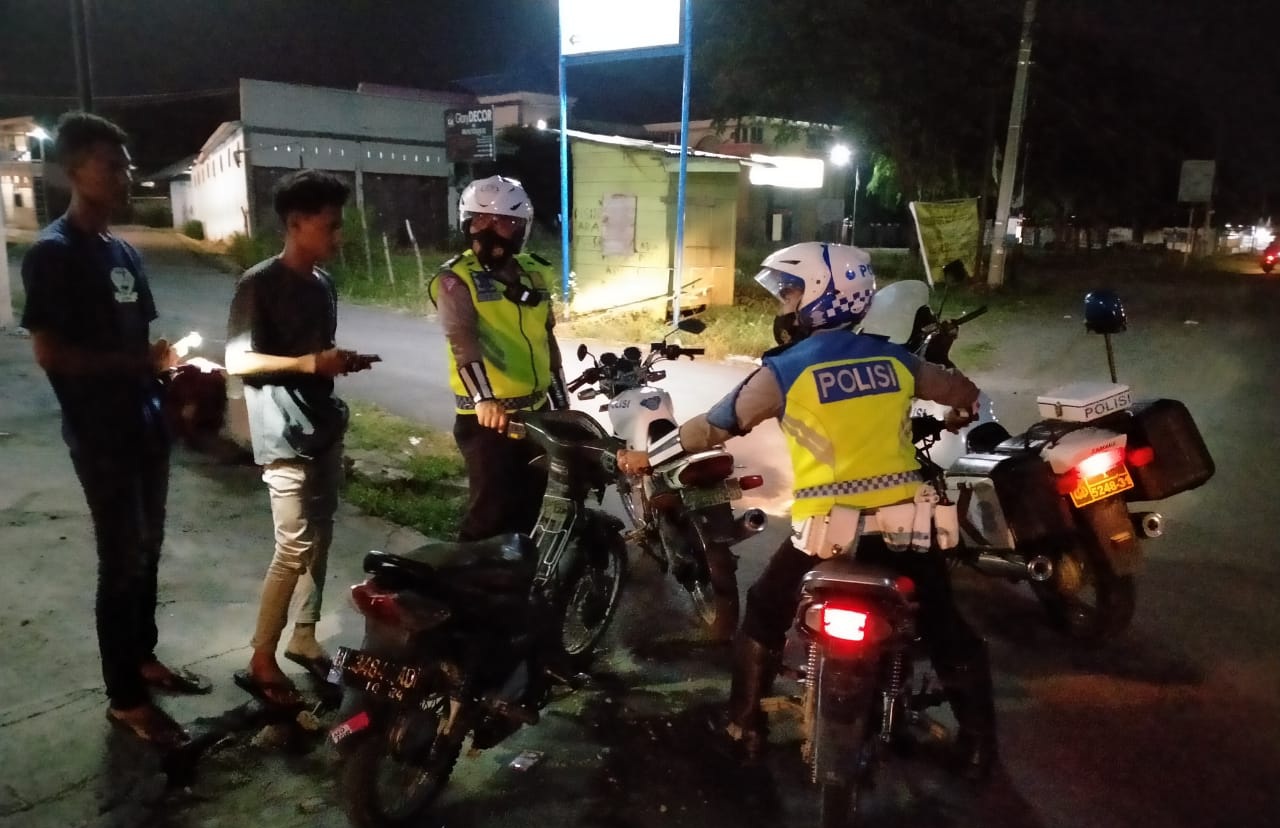 Jelang Ramadhan, Satlantas Polres Bireuen Amankan Sepeda Motor Knalpot Brong