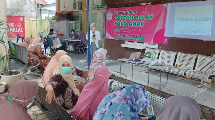 Perdossi-RSUDZA Sosialisasi Speech Delay ke Nakes di Puskemas