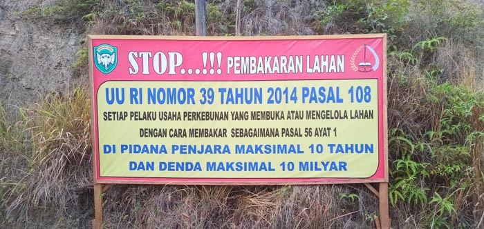 Cegah Karhutla, Kodim 0114 Lakukan Patroli Hingga Sosialisasi ke Warga, Begini Caranya