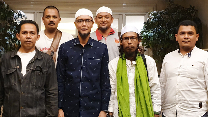 TA Khalid Terima Kunjungan Ketua Umum BMU Abiya Jeunieb yang Sedang Safari Dakwah di Jakarta