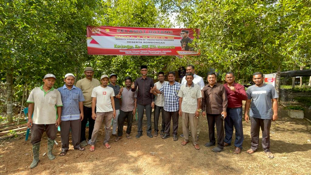 TA Khalid Tinjau Kebun Bibit Rakyat KTH Meuseuraya di Bireuen