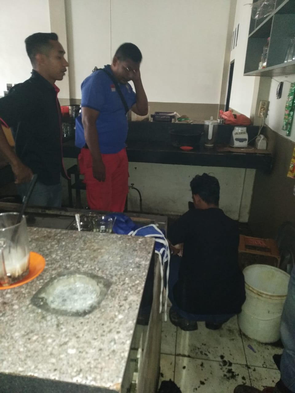 Tabung Gas Bocor, Api Menyala di Sebuah Kafe di Lhokseumawe, Begini Kronologisnya