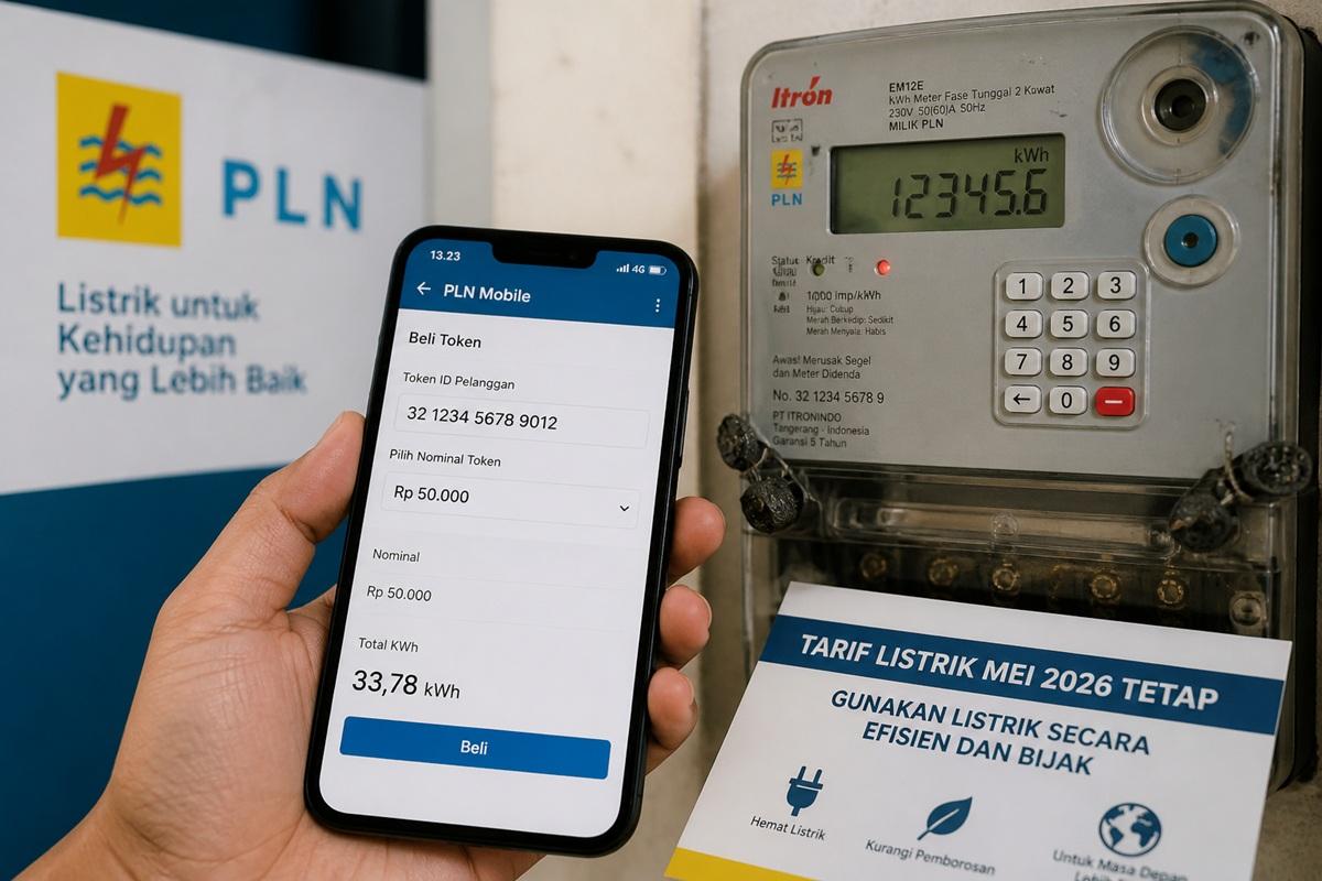 Tarif Listrik PLN 13-19 Juli 2026 Tetap, Cek Daftar Lengkap Tarif per kWh - Serambinews.com