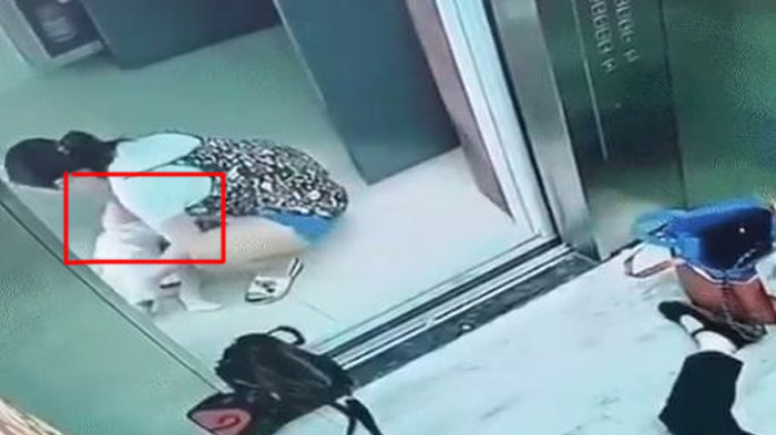Terekam CCTV Wanita Letakkan Bayi di Lantai, Aksinya Malah Tuai Pujian Warganet