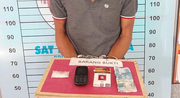 HP, Uang Pecahan, Satu Kotak Rokok Milik Seorang Pemuda Tanah Luas jadi Barang Bukti, Ini Kasusnya