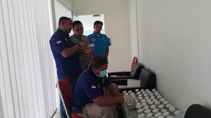 60 Pegawai Pertamina Aceh Jalani Tes Narkoba Bersama BNNP Aceh