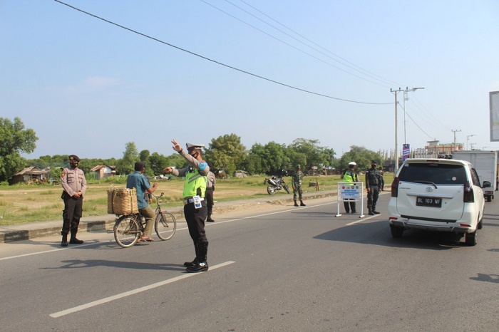 Forkopimda Lhokseumawe Canangkan Kawasan Tertib Masker, Ini Lokasinya