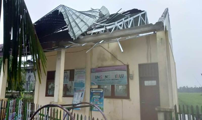 Ini Jumlah dan Identitas Korban Angin Puting Beliung di Aceh Utara