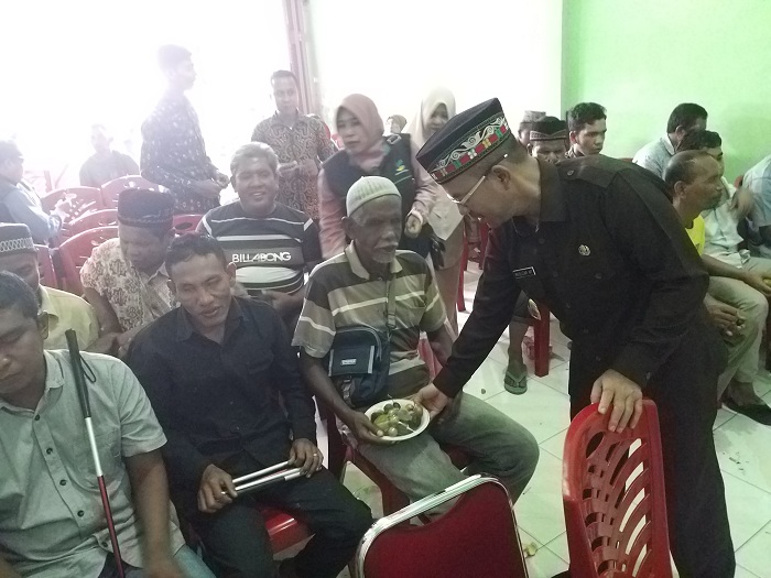 Abdya Punya Rumah Pijat Refleksi Tuna Netra, Bupati Minta Pejabat Melakukan ‘Sedekah Jabatan’