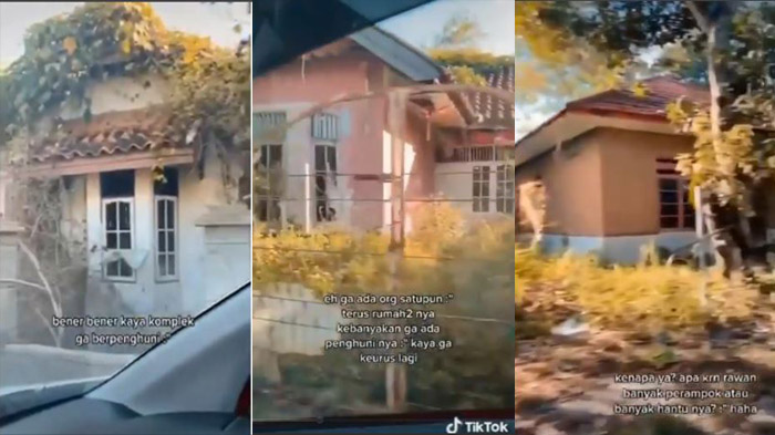Heboh Video Kompleks Perumahan tak Terurus dan Disebut Berhantu, Begini Fakta Sebenarnya