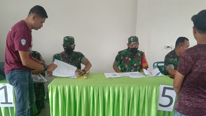 Dandim 0119/BM Pantau Penyaluran Dana BT-PKLWN di Kecamatan Bandar