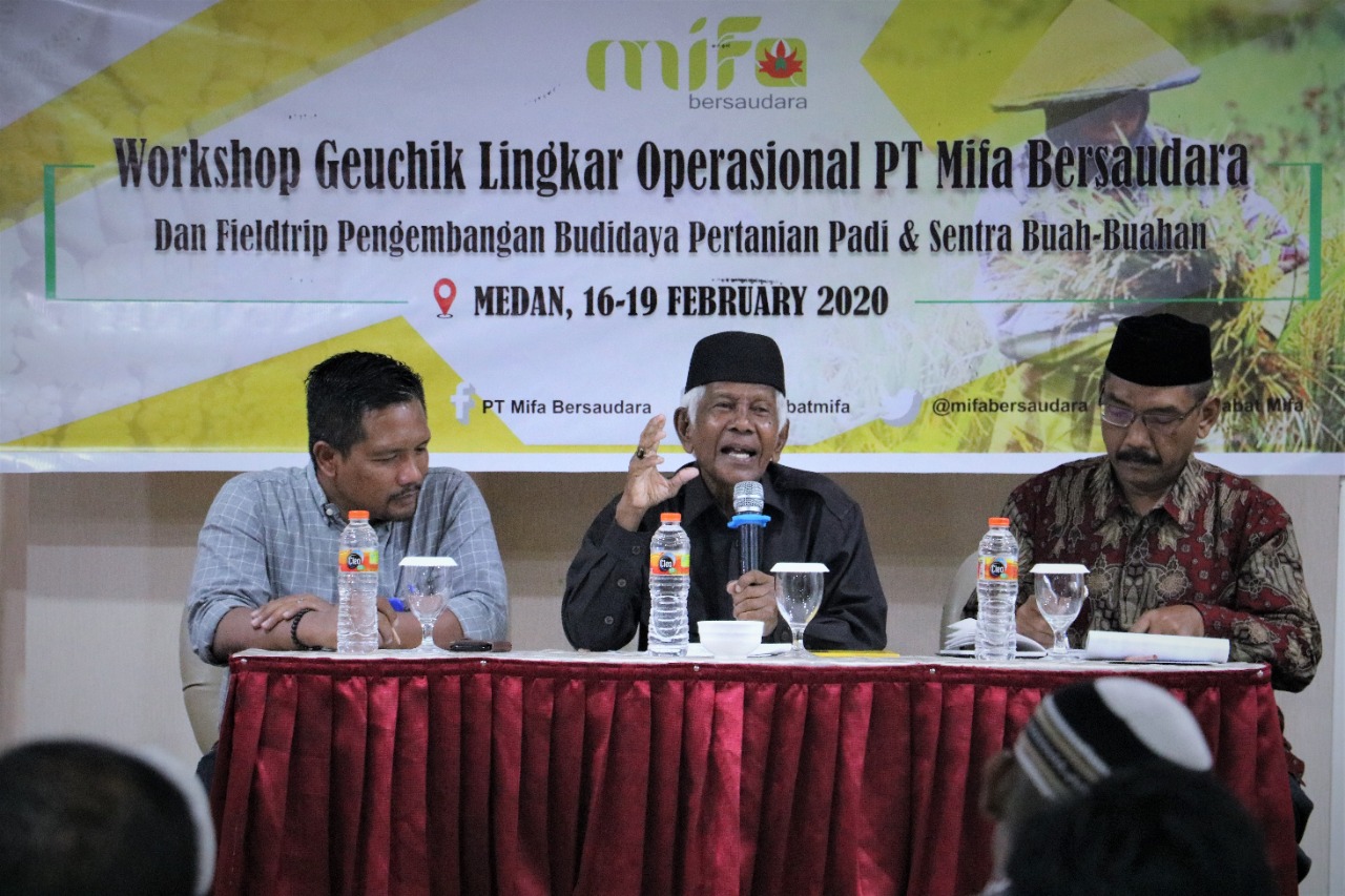 PT Mifa Adakan Workshop Penguatan Ekonomi Gampong Bersama Para Geuchik & Mukim Lingkar Operasional