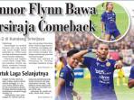 Connor Flynn Bawa Persiraja Comeback, Menang 3-2 di Kandang Sriwijaya